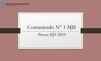 COMUNICADO N°1 MJS.- Proceso MJS 2023